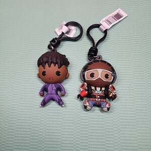 Wakanda Forever Bag Clips Riki Williams And Shuri